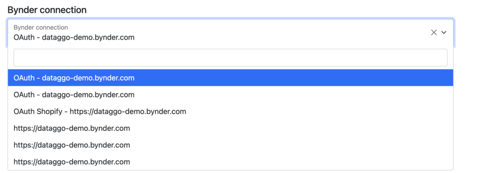 Connect Platform Integration - connections