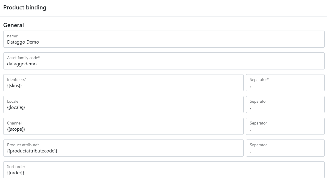 Akeneo multi binding