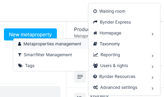 Bynder Metaproperties