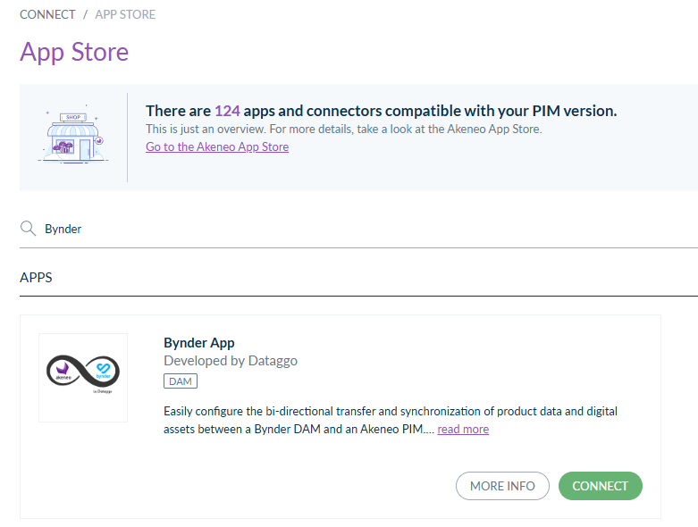 General Akeneo app store