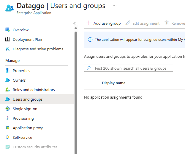 Azure user groups