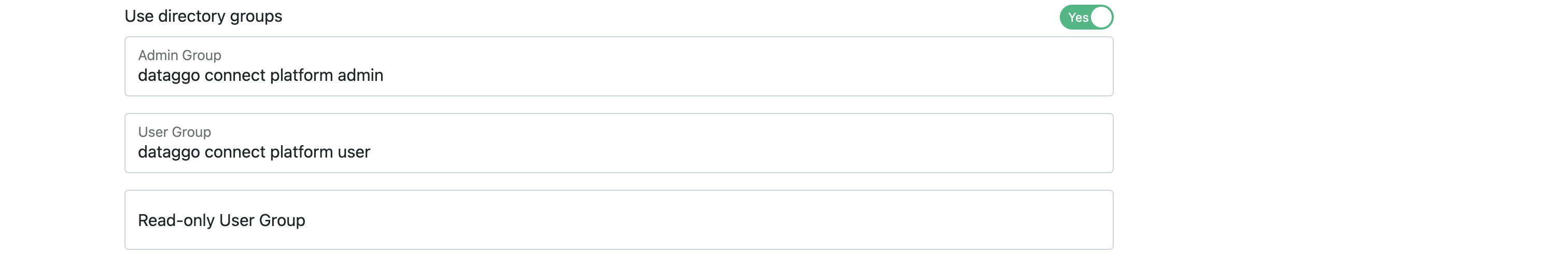 SSO google groups mapping